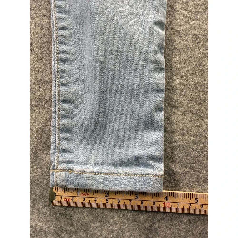 The Children's Place Super Skinny Jeans Kids Size 10 Light Wash Adjustable Waist